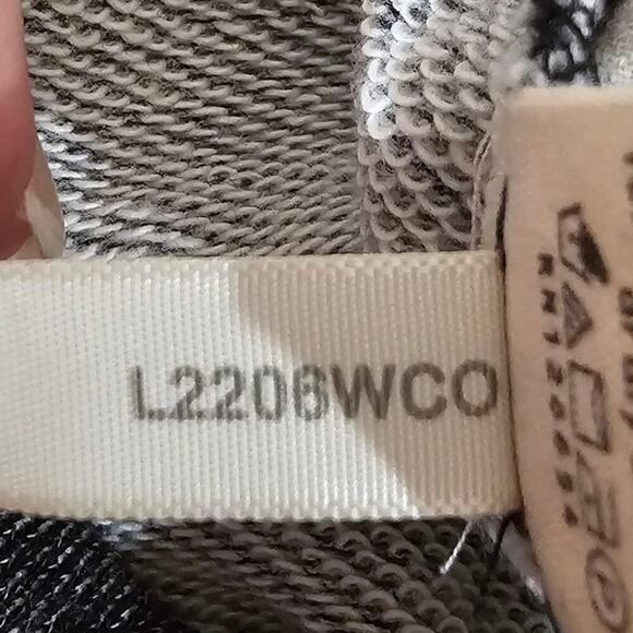 La't By L'agence Drawstring Cuffed Sweatpants Heather Grey Size XS - Picture 6 of 6